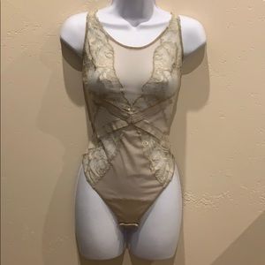 La Perla Nude Lace Bodysuit